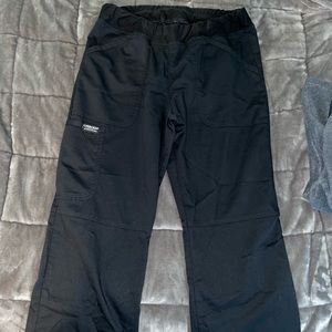 Black Cherokee Scrub Pants - Women Medium Petite